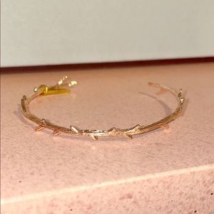 Erimish Fig Metal Cuff Rose Gold
